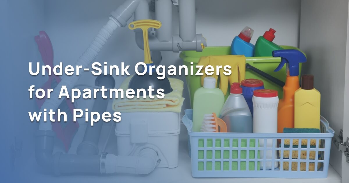 Under sink organizers