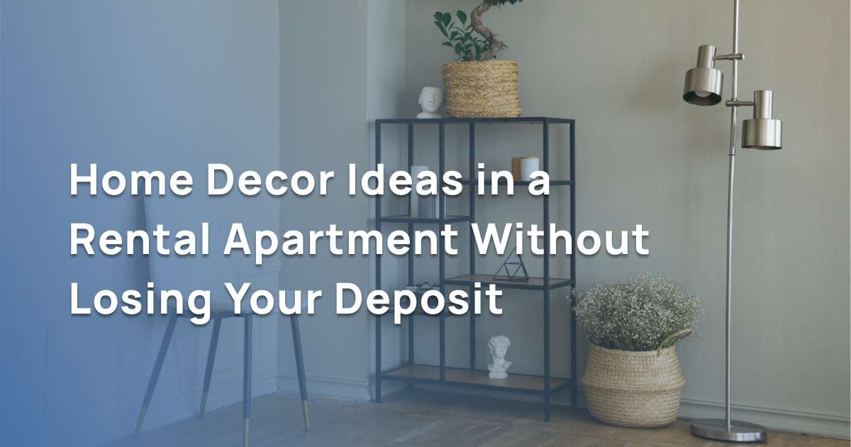 Home Decor Ideas in a rental apartments